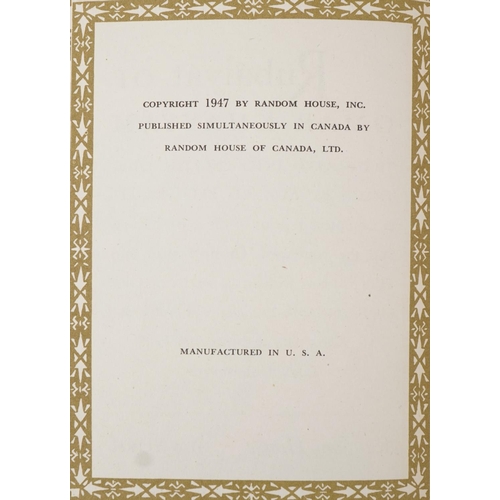 2331 - Rubáiyát of Omar Khayyám, translated into English by Edward FitzGerald, Random House, New York, hard... 