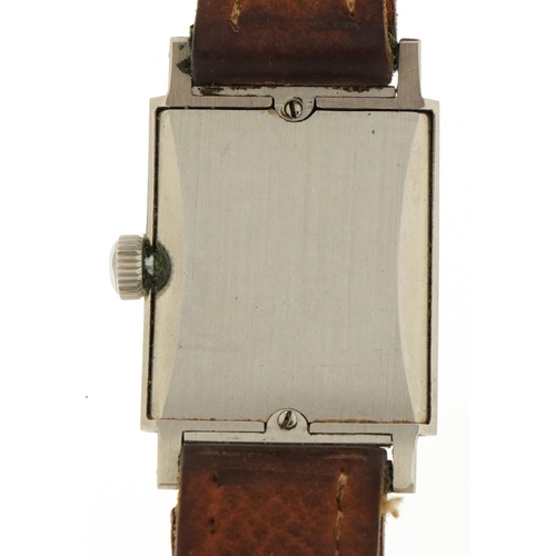 3252 - Cyma, gentlemen's Art Deco Watersport manual wind wristwatch with subsidiary dial, the case 22.5mm w... 