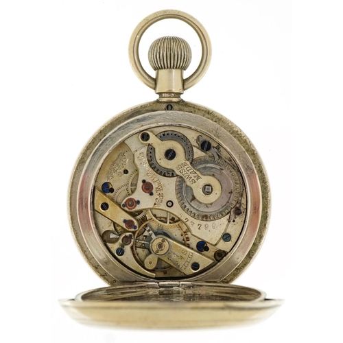 3268 - West End Watch Co, gentlemen's half hunter pocket watch (for restoration), 52mm in diameter