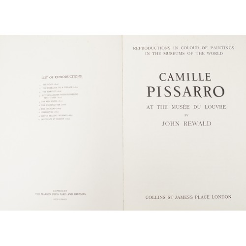 2338 - The Metropolitan Seminars in Art book, Masters of French Painting, Camille Pissarro, Ernest Miro and... 