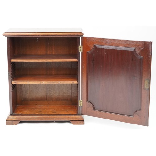 1028 - Occasional furniture compromising a Victorian and later mahogany cabinet, a 20th century rectangular... 