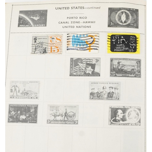 2274 - British and world stamps, some arranged in an album, including a folder commemorating The Channel Tu... 