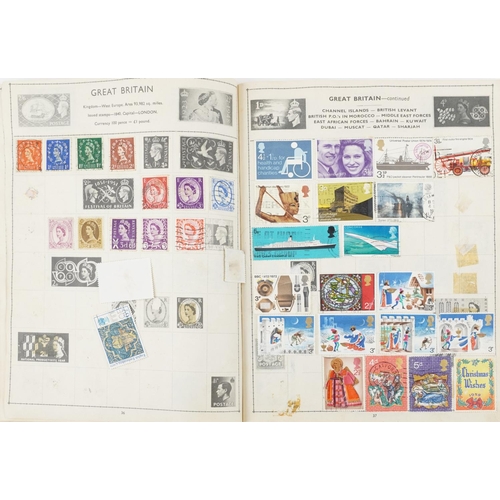 2274 - British and world stamps, some arranged in an album, including a folder commemorating The Channel Tu... 