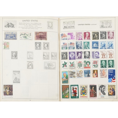 2274 - British and world stamps, some arranged in an album, including a folder commemorating The Channel Tu... 