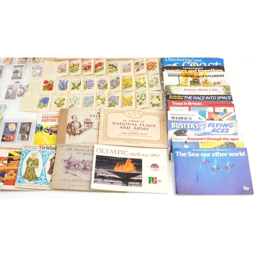 2301 - Cigarette and tea cards to include Gallagher's film episodes, film partners, portraits of famous sta... 