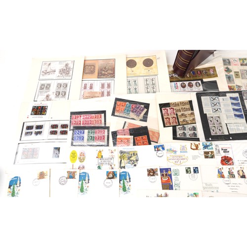 2289A - British and world stamps and first day covers, various genres, and an empty collector's album