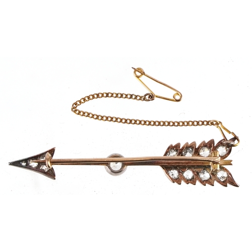  ZZZ Arrow Brooch