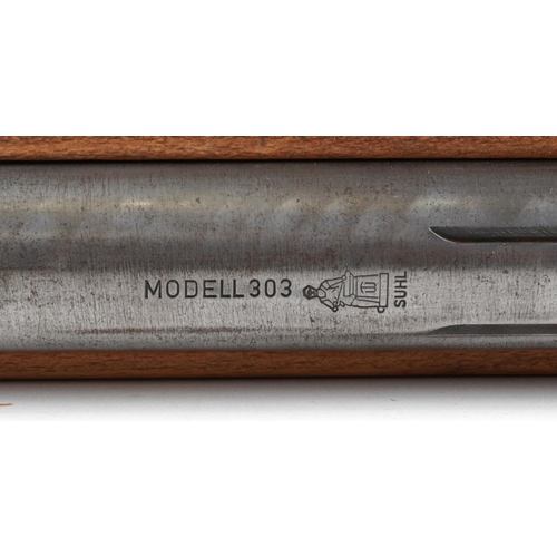 2355 - A Haenel model 303 snap barrel air rifle numbered 556536.