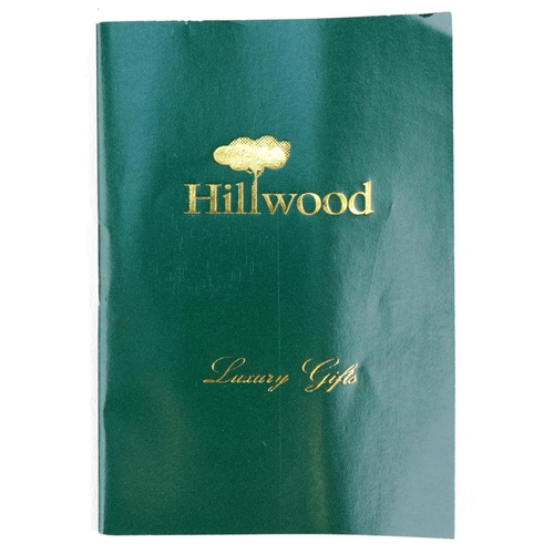 3337 - Hillwood of London, an as new luxury six section wristwatch box with keys, 37cm in length.