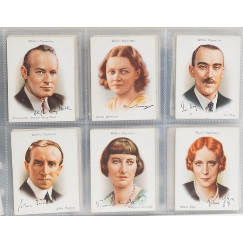 2326 - An extensive collection of early 20th century and later cigarette cards, tea cards and trade cards, ... 