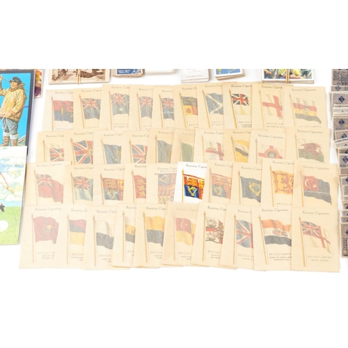 2326 - An extensive collection of early 20th century and later cigarette cards, tea cards and trade cards, ... 