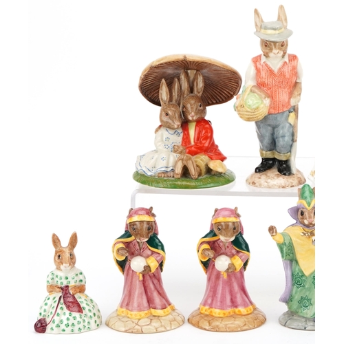 1190 - Eleven Royal Doulton Bunnykins figures including My First Bunnykins, Mystic Bunnykins, Fortune Telle... 