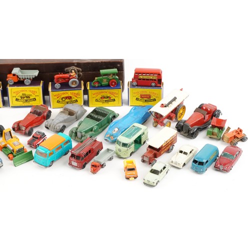 1272 - Vintage and later die cast vehicles including Meccano, Dinky and Matchbox Series, some boxed.