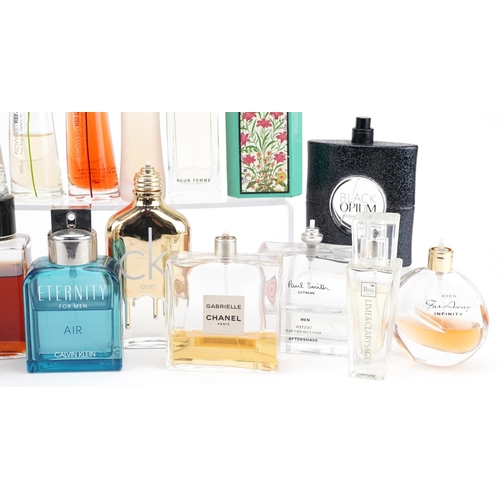 539 - Vintage and later partly used perfumes and bottles including Coco Chanel, Kenzo, Gabrielle Chanel, P... 