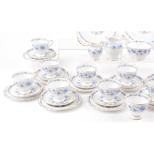 1242 - A Tuscan fine English bone china part tea service.