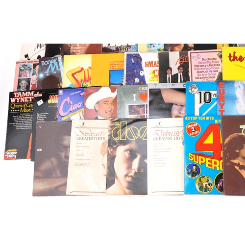 2028 - Vinyl LP records including Pink Floyd, The Beatles, Queen, The Rolling Stones, Johnny Cash and The A... 