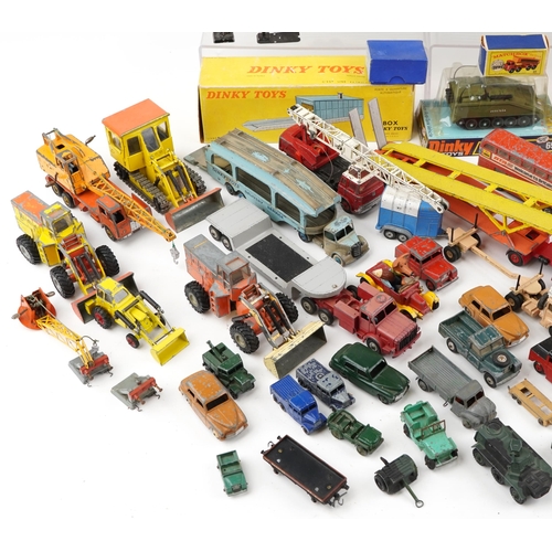 1289 - A collection of vintage and later collector's vehicles including Dinky Toys, Corgi and Solido.