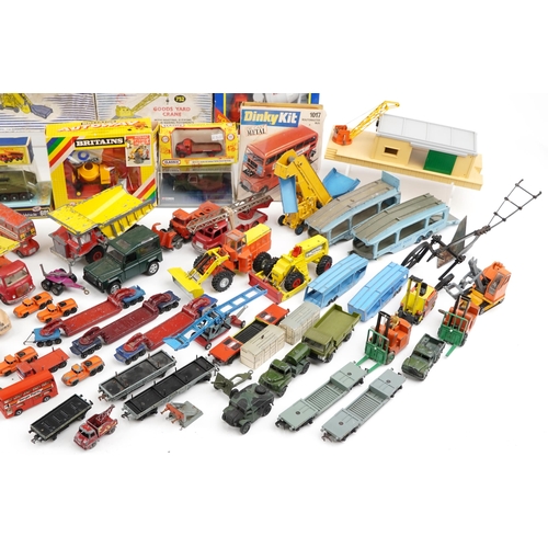 1289 - A collection of vintage and later collector's vehicles including Dinky Toys, Corgi and Solido.