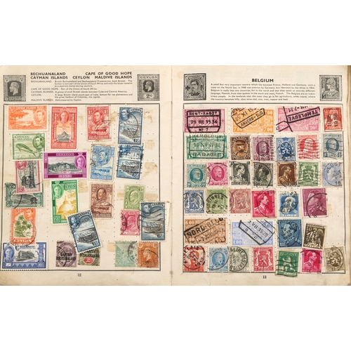 2246 - Two albums of 19th century British and world stamps including China, India and French Colonies toget... 