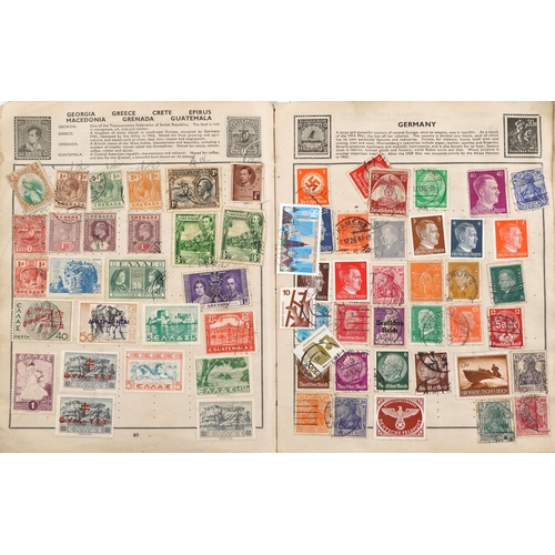 2246 - Two albums of 19th century British and world stamps including China, India and French Colonies toget... 