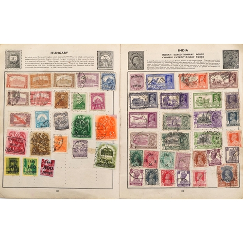 2246 - Two albums of 19th century British and world stamps including China, India and French Colonies toget... 