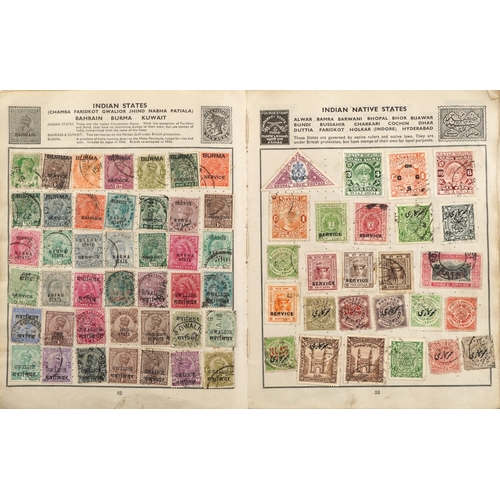 2246 - Two albums of 19th century British and world stamps including China, India and French Colonies toget... 