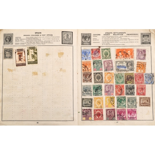 2246 - Two albums of 19th century British and world stamps including China, India and French Colonies toget... 