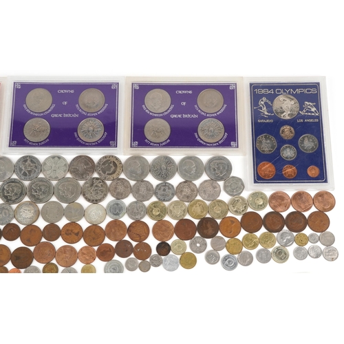 2187 - A quantity of British coinage to include six proof sets, eight five pound coins, six two pound coins... 