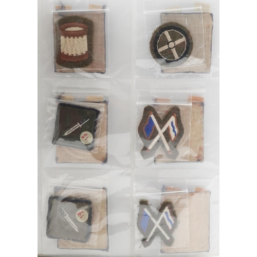 2506 - Large collection of military interest cloth patches/badges including The Parachute Regiment, Argyll ... 