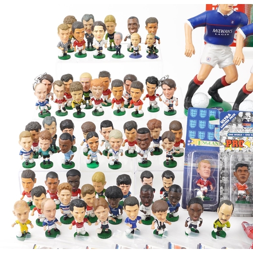 2347 - Football interest memorabilia and collectables including Vivid Imaginations figures, Subbuteo Squads... 