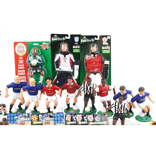 2347 - Football interest memorabilia and collectables including Vivid Imaginations figures, Subbuteo Squads... 