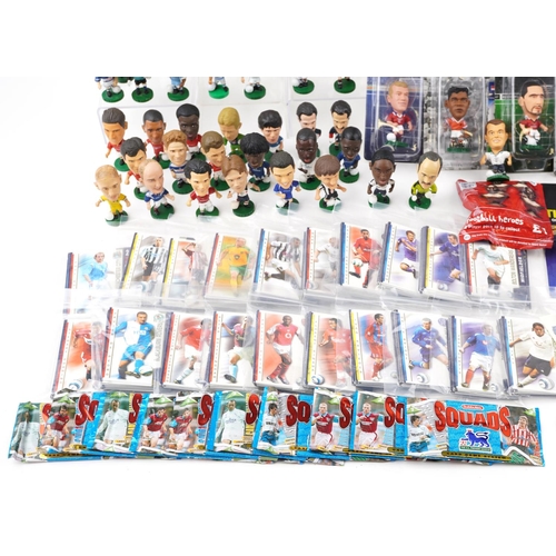 2347 - Football interest memorabilia and collectables including Vivid Imaginations figures, Subbuteo Squads... 