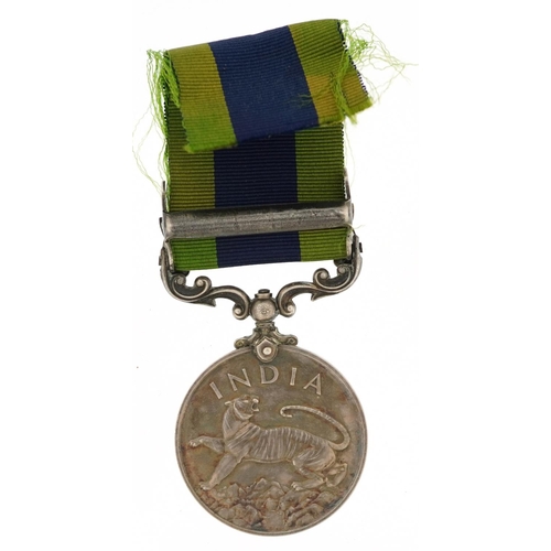 2396 - A British military George VI medal with North West Frontier 1936-37 bar awarded to 2322395 SGLN.P.HU... 