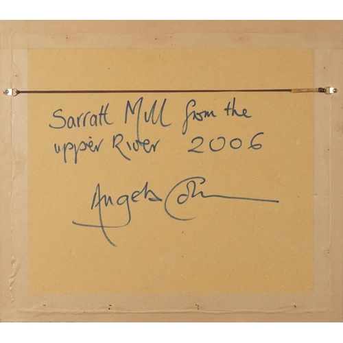 3454 - Angela Coleman - Sarratt Mill from the Upper River, 2006, watercolour on paper, signed lower left co... 