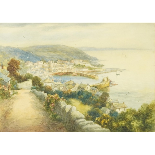 3431 - Frederick Parr - A pair of landscapes, early 20th century British school, watercolour on paper, each... 