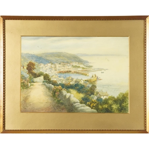 3431 - Frederick Parr - A pair of landscapes, early 20th century British school, watercolour on paper, each... 