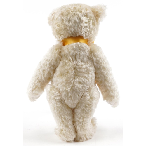 1297 - A Steiff British Collector's 2000 Champagne teddy bear with growler and articulated limbs, numbered ... 