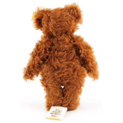 1298 - A Steiff Classic teddy bear with growler and articulated limbs, numbered 004490, 32cm high, with box... 