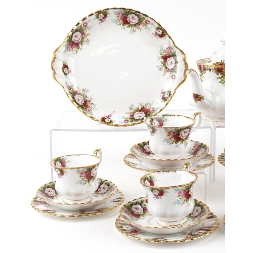 1232 - A Royal Albert 'Celebration' six place tea service