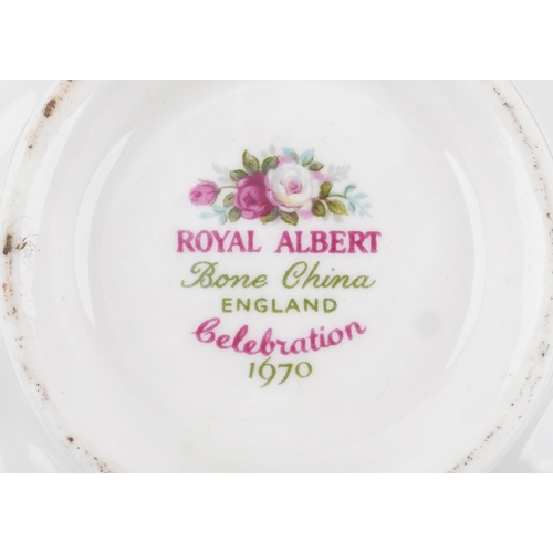 1232 - A Royal Albert 'Celebration' six place tea service