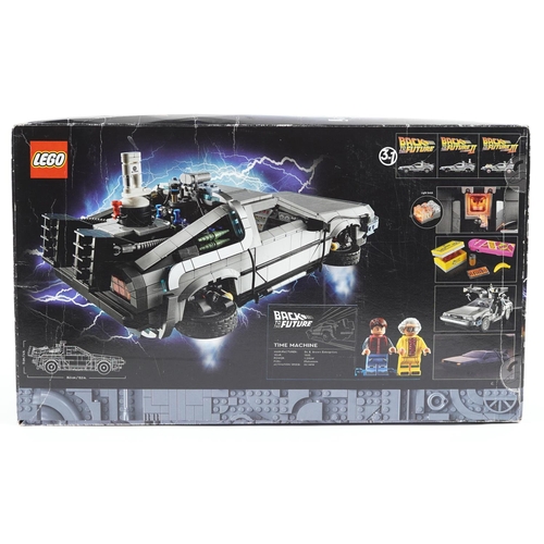 1255 - A Lego Back to Future three in one construction set, 1872 pieces, sealed in box.