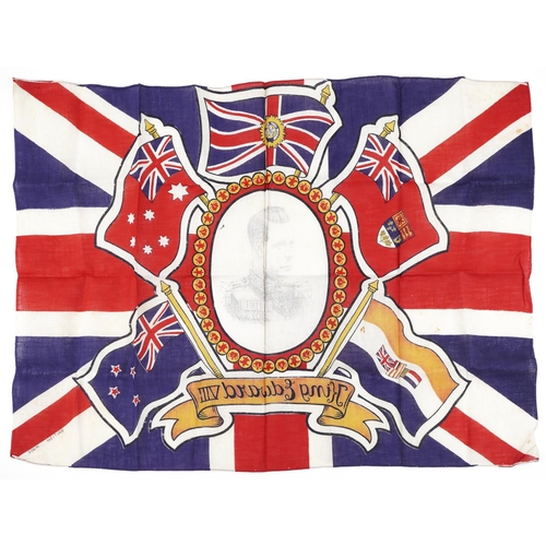 2533 - Commemorative King Edward VIII flag, 84cm x 59cm.