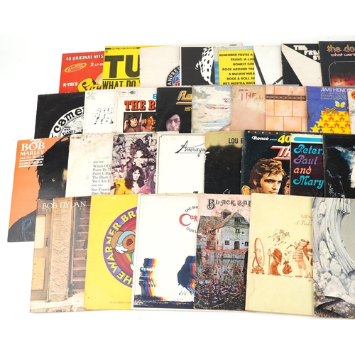 2034 - Vinyl LP records including The Tubes, Genesis, Black Sabbath, Alice Cooper, Bob Dylan, The Beachboys... 