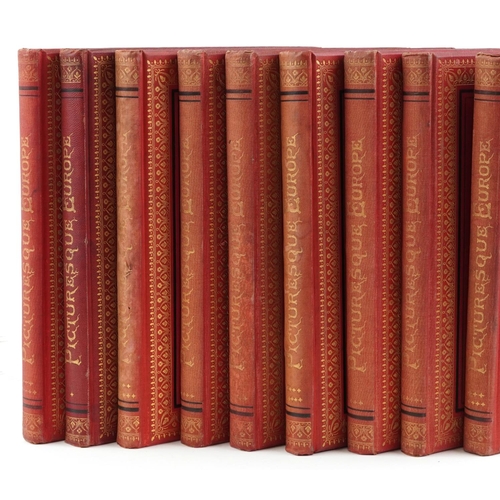 2381 - Picturesque Europe, published by Cassell, Petter & Galpin, London, in ten hardback volumes.