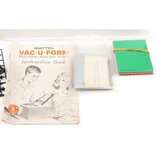 1312 - A Mattel Vacu-Form, circa 1962 part set.