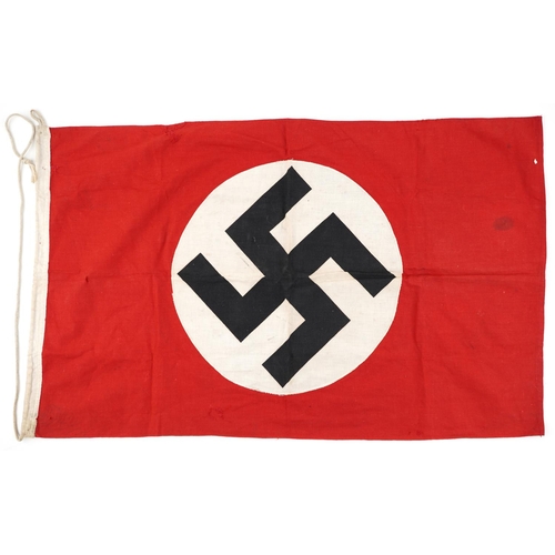 2580 - A German military interest banner, 75cm x 45cm.