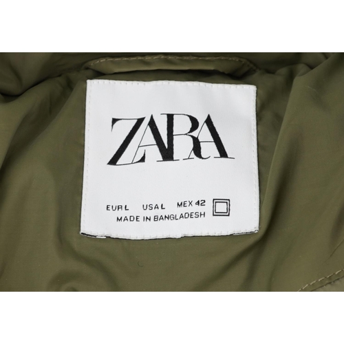 544 - Five ladies and gentlemen's coats and jackets including Zara.