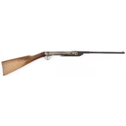 2356 - A vintage snap barrel air rifle numbered 51203.