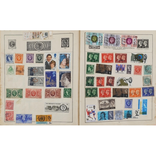 2250 - 19th century and later British and world stamps set out in stock sheets to include Iran, USA and Ind... 