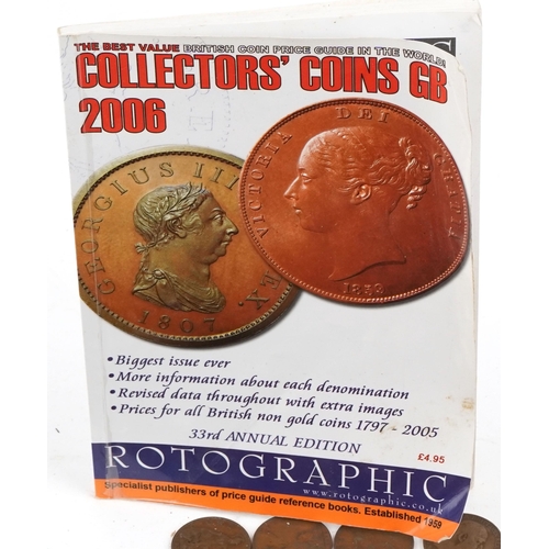 2188 - A quantity of 19th century and later British and world coinage to include pennies, farthings and hal... 